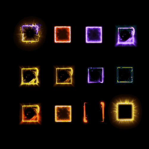 首饰内观特效框系列0066