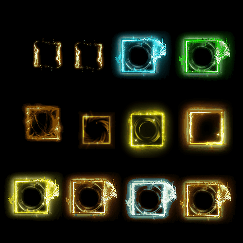 首饰内观特效框系列0070