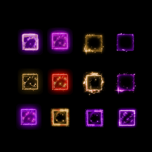 首饰内观特效框系列0077