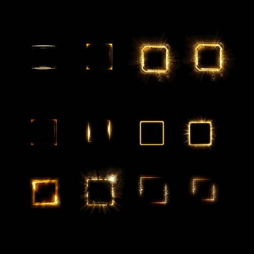 首饰内观特效框系列0080