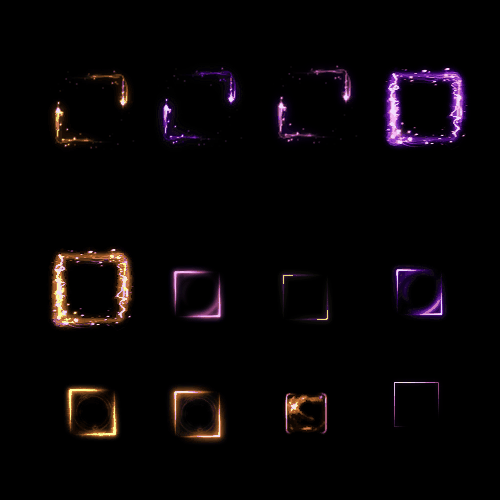 首饰内观特效框系列0083