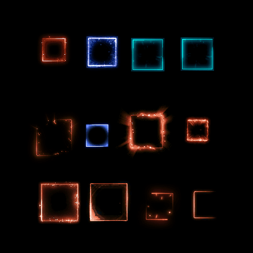 首饰内观特效框系列0087