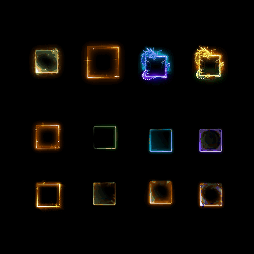 首饰内观特效框系列0088