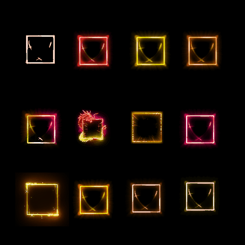 首饰内观特效框系列0089