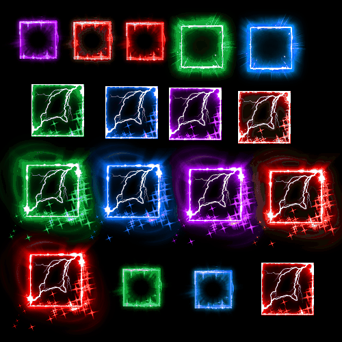 首饰内观特效框系列0091