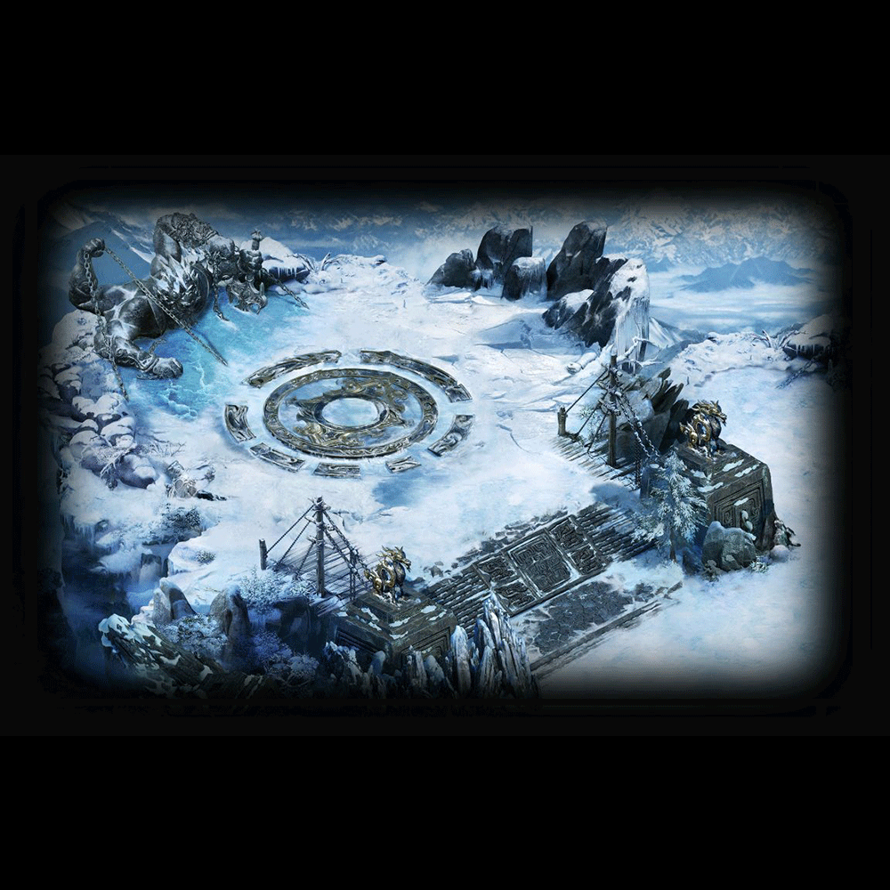 冰雪地图系列0133