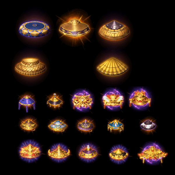 特殊装备斗笠系列0021