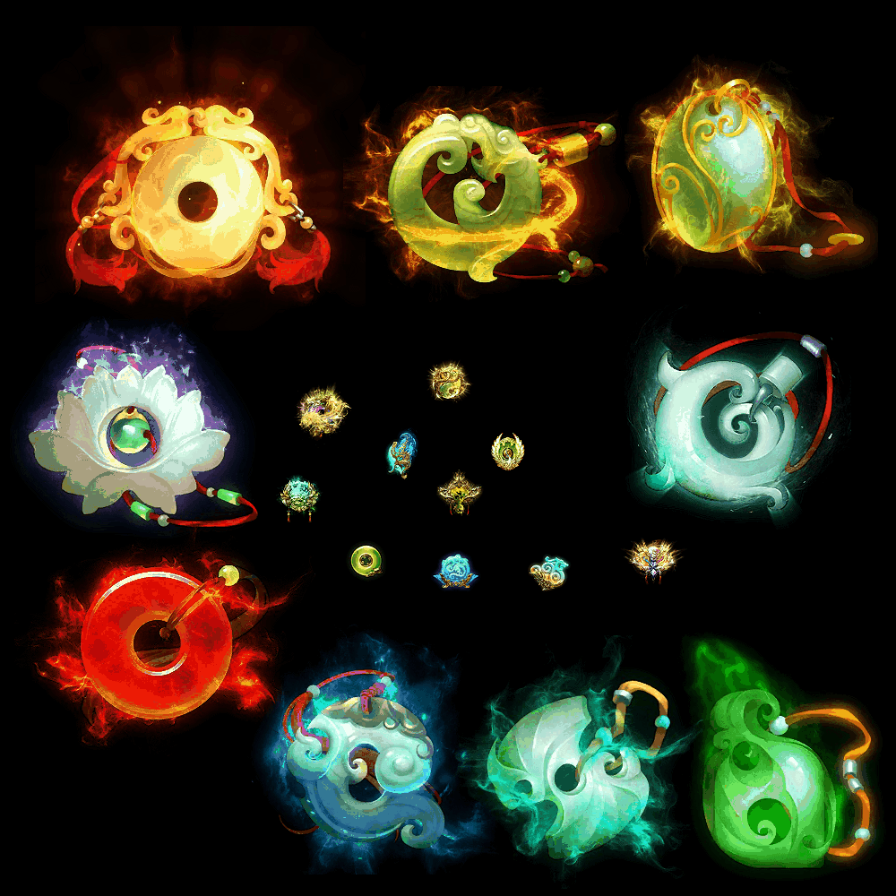 特殊装备玉佩系列0036