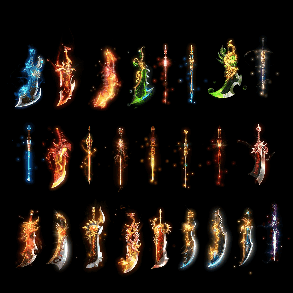 特殊装备战斧弓剑系列0019