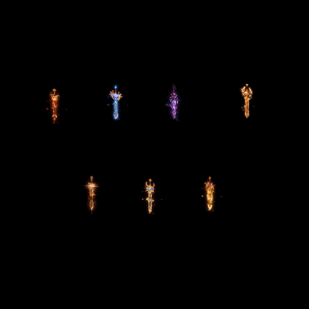 特殊装备战斧弓剑系列0023