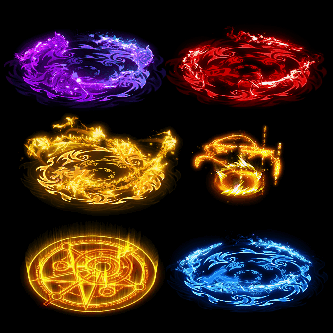 魂环光圈特效系列0051