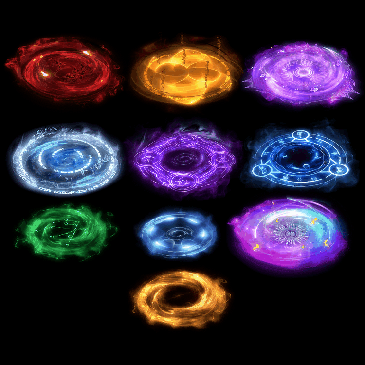 魂环光圈特效系列0054