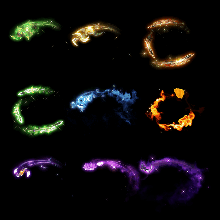 魂环光圈特效系列0057