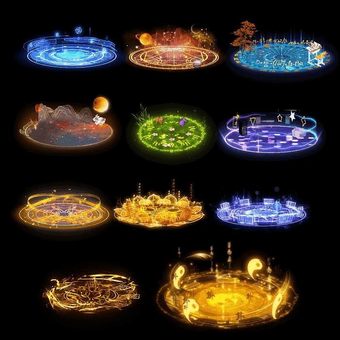 魂环光圈特效系列0058