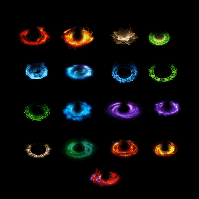 魂环光圈特效系列0059