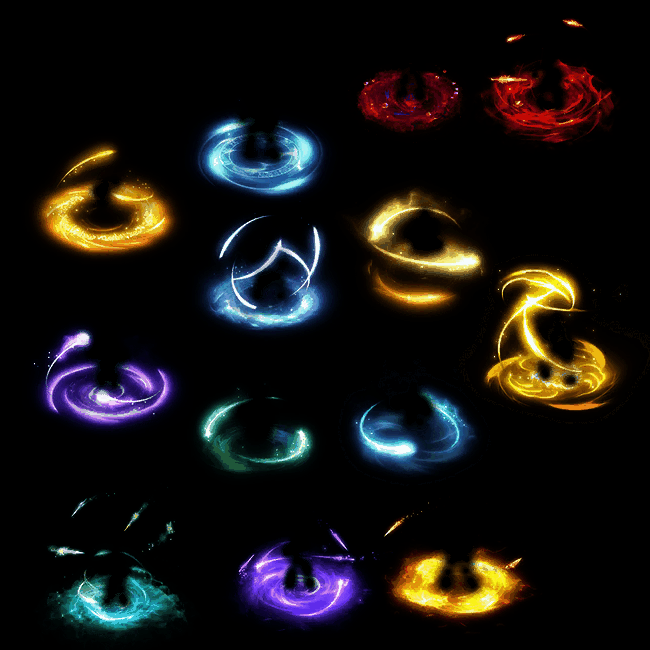 魂环光圈特效系列0061