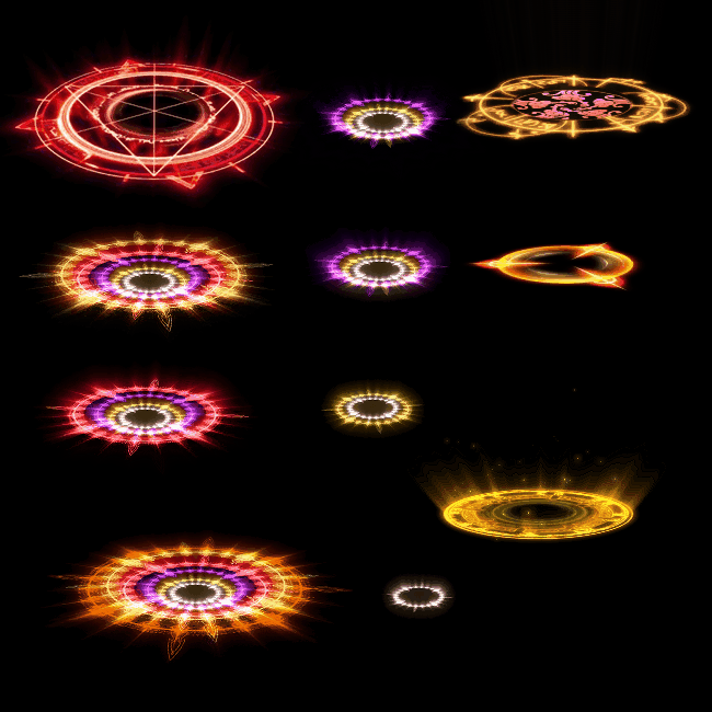 魂环光圈特效系列0063