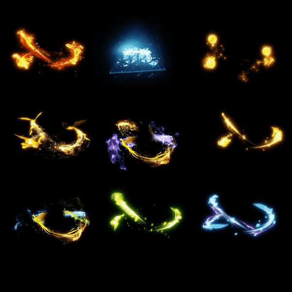 魂环光圈特效系列0067