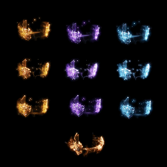 魂环光圈特效系列0068