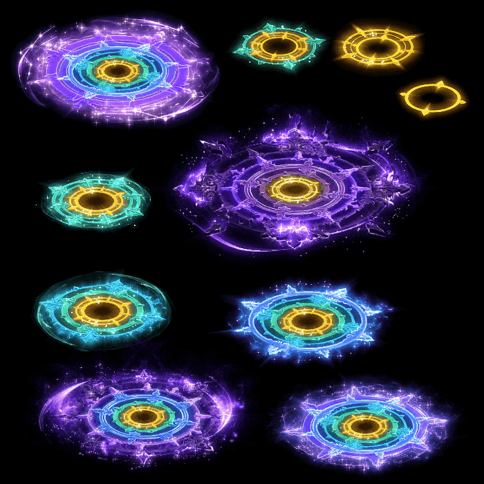 魂环光圈特效系列0069
