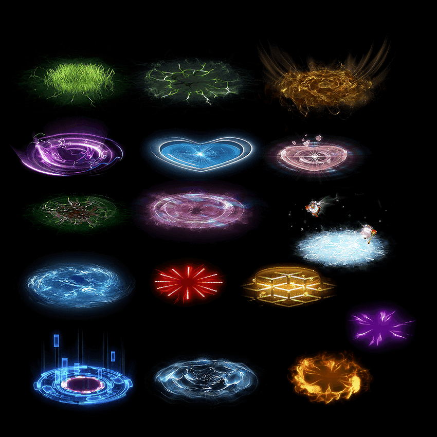 魂环光圈特效系列0071