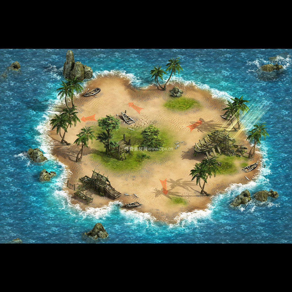 海岛系列地图0065