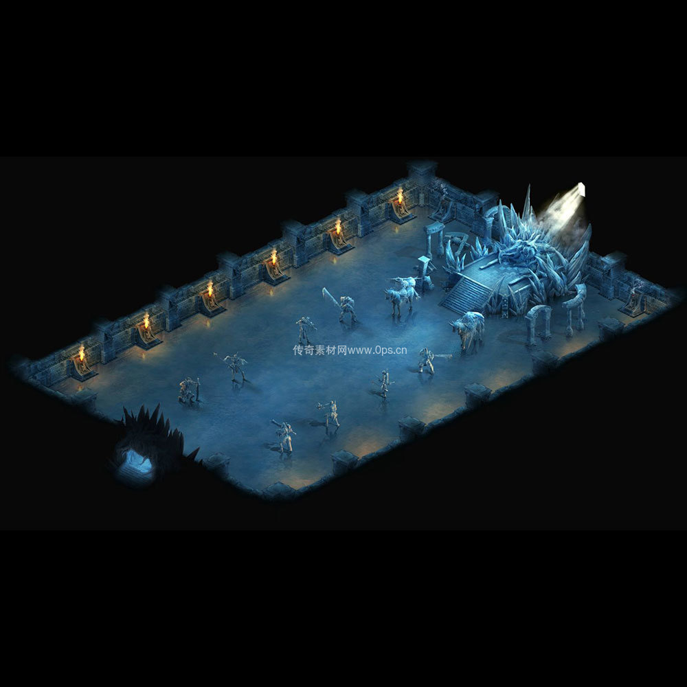 冰雪地图系列0151