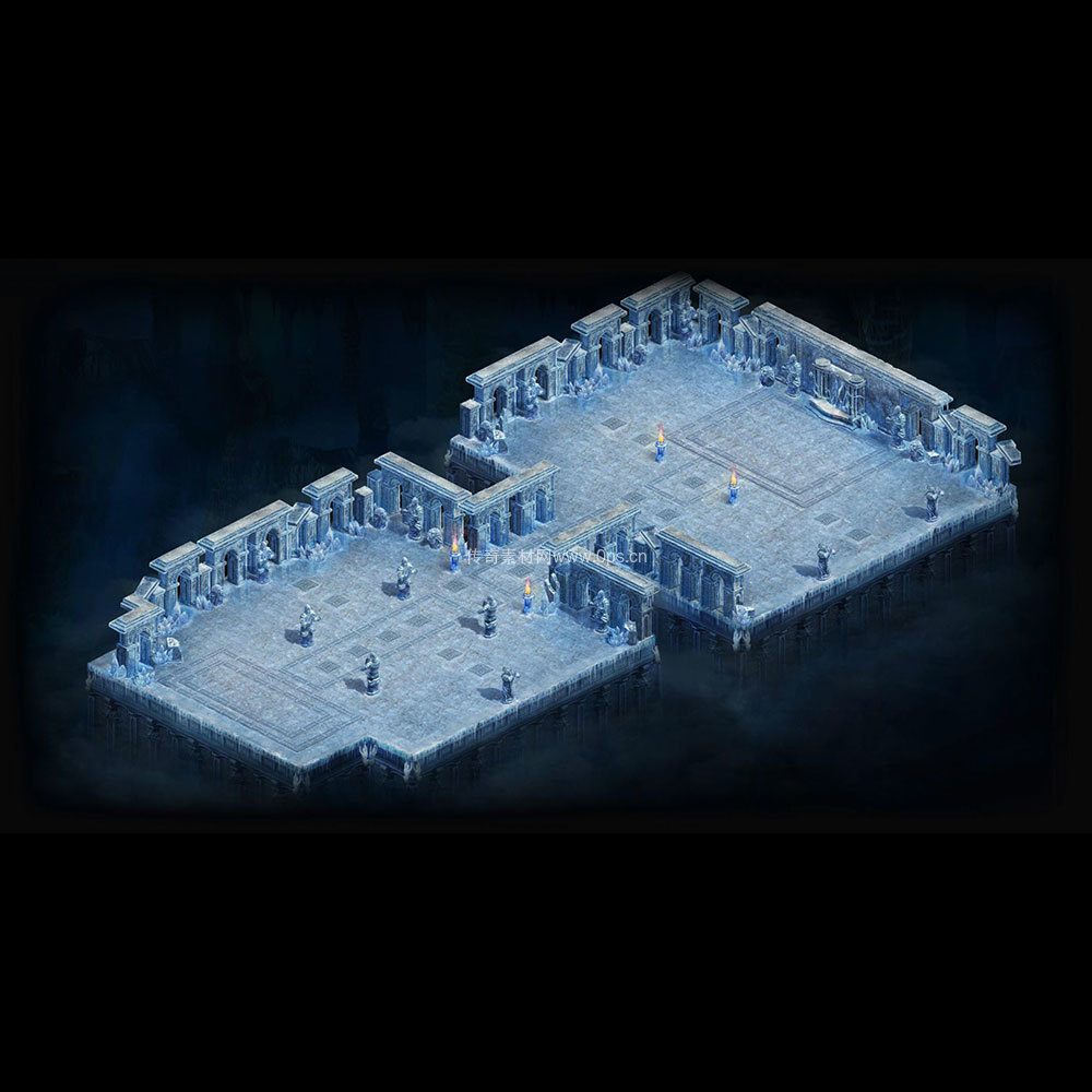 冰雪地图系列0153