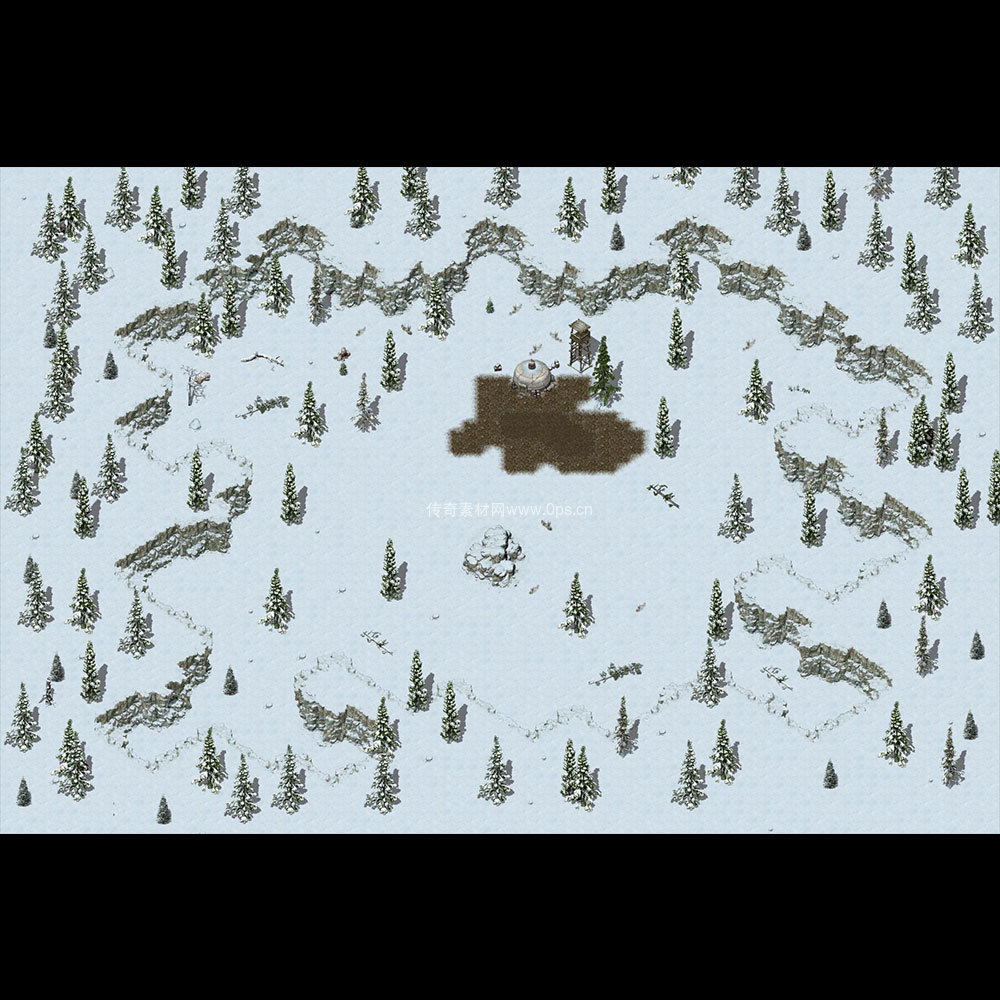 冰雪地图系列0154