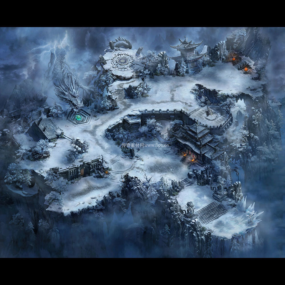 冰雪地图系列0155