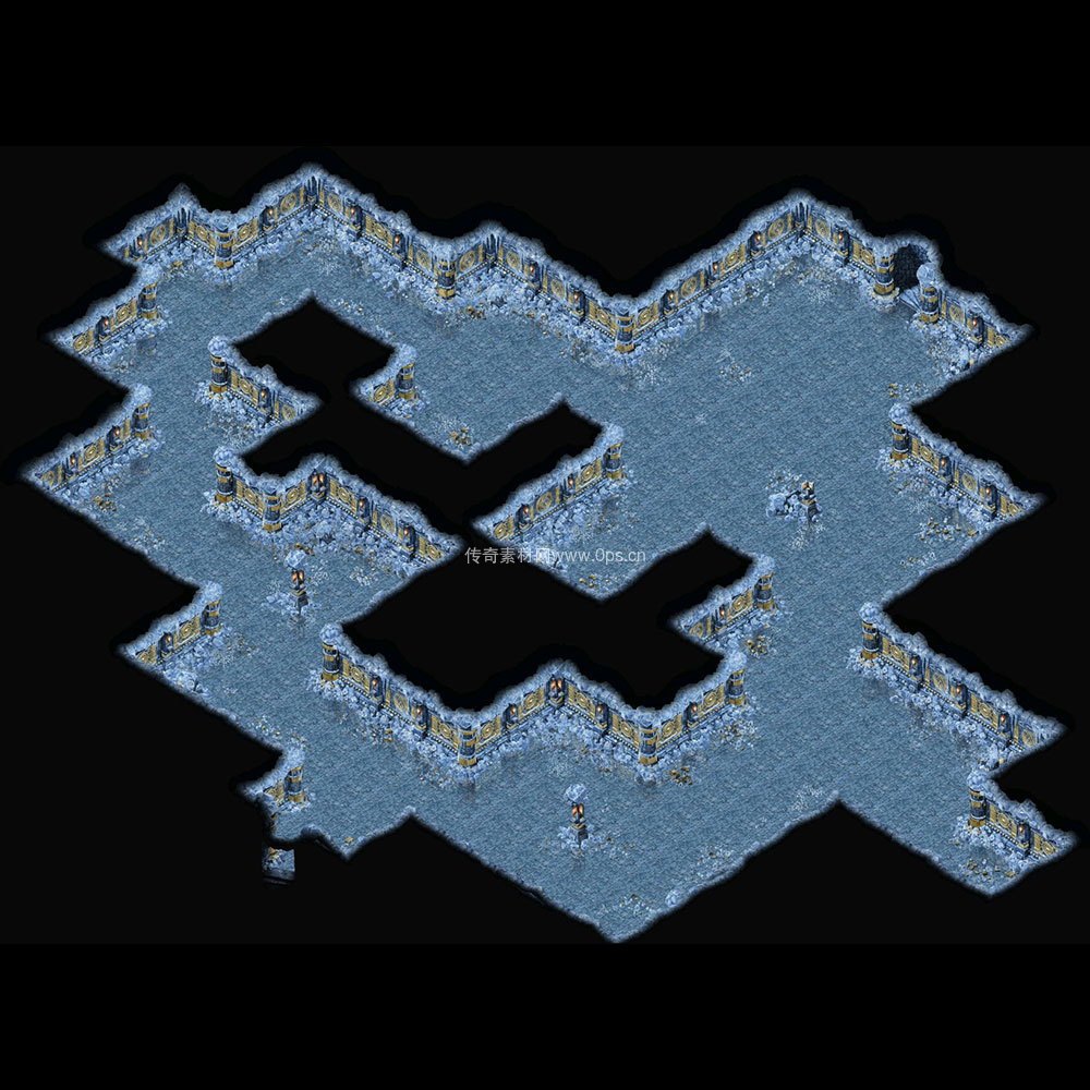 冰雪地图系列0156