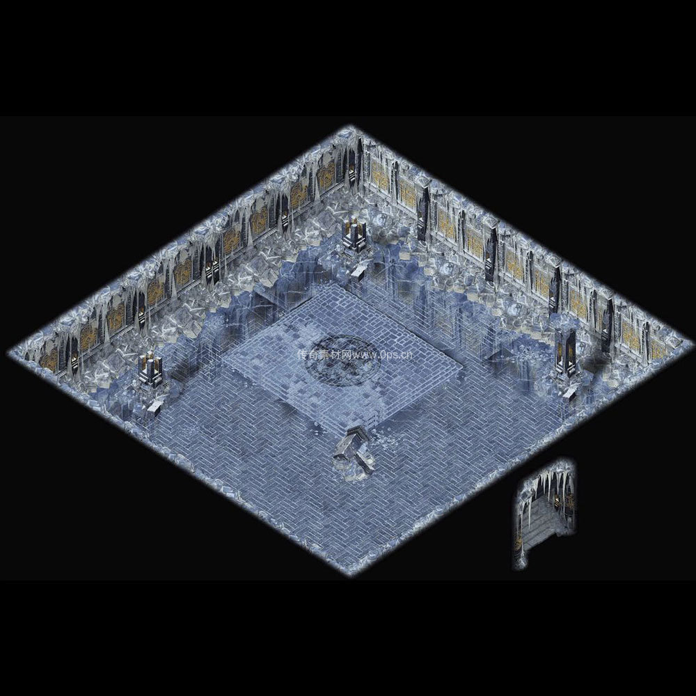 冰雪地图系列0160