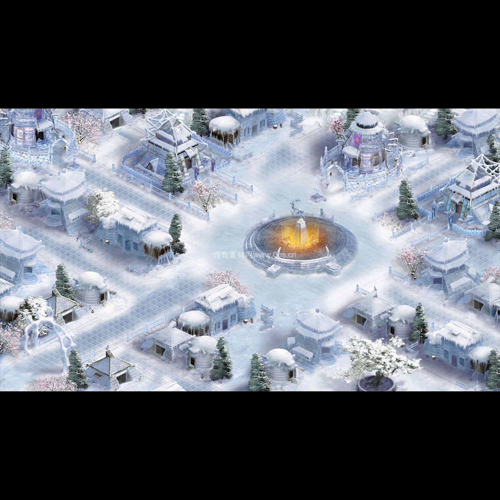 冰雪地图系列0164