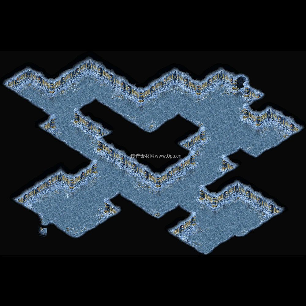 冰雪地图系列0168