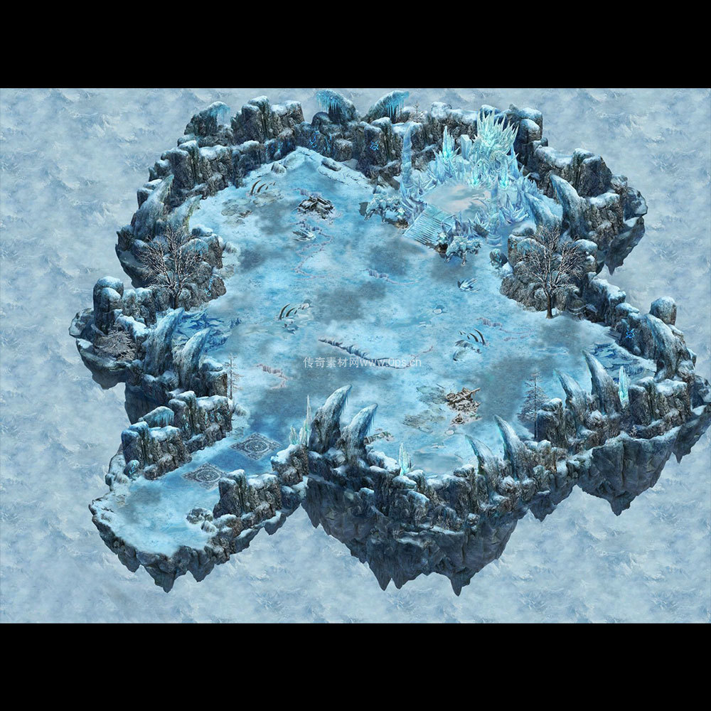 冰雪地图系列0169