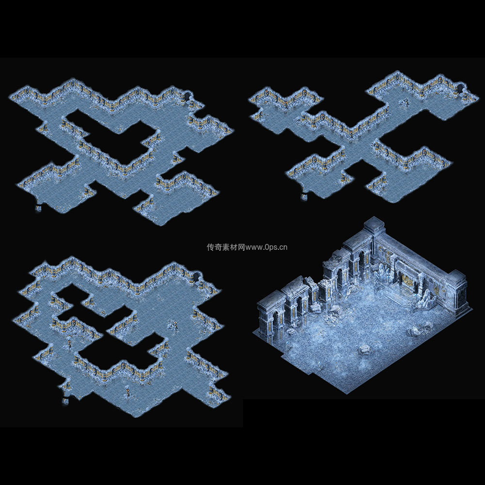 冰雪地图系列0171