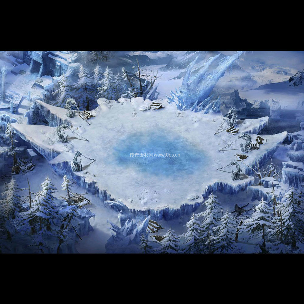 冰雪地图系列0172