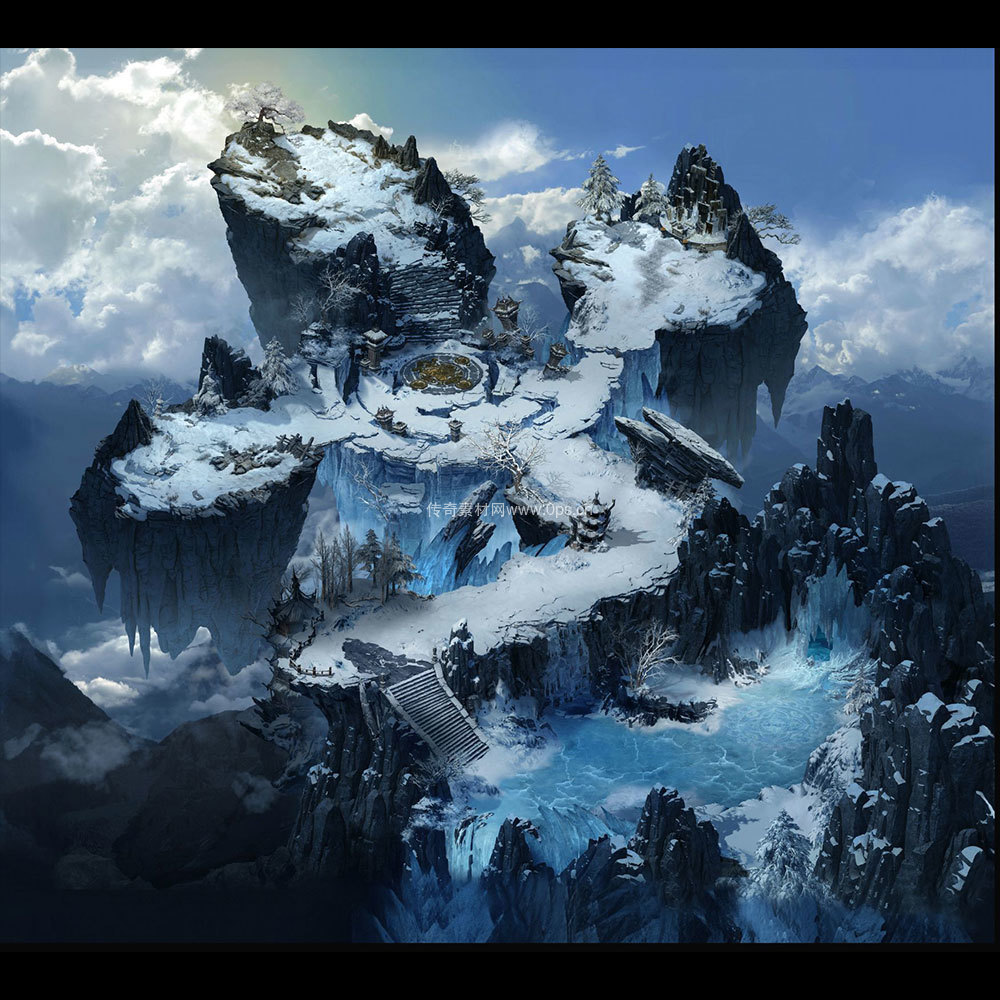 冰雪地图系列0179