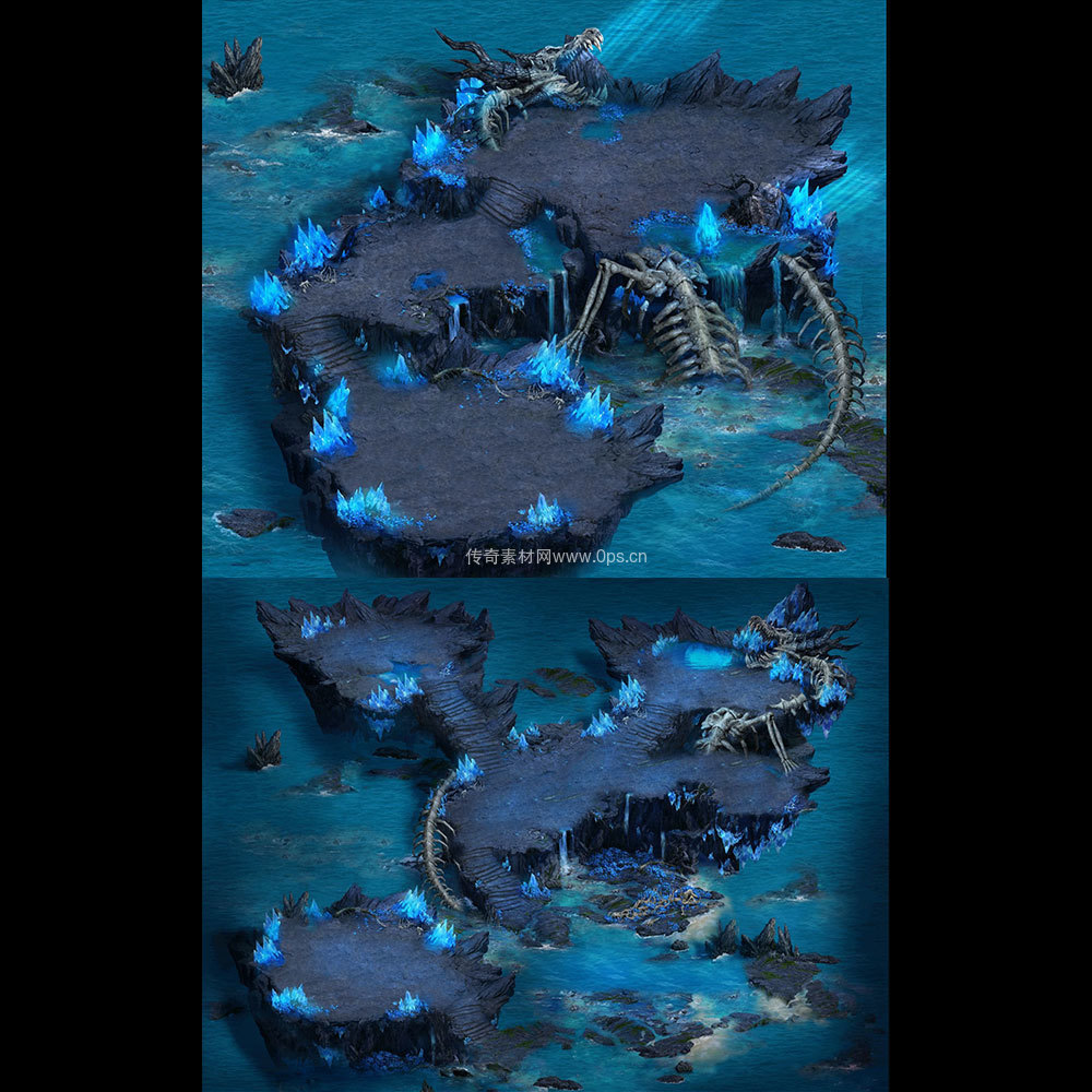 冰雪地图系列0184