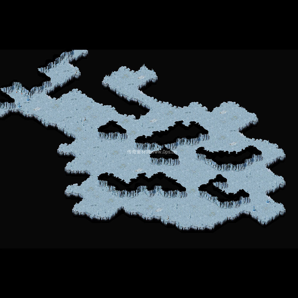 冰雪地图系列0191