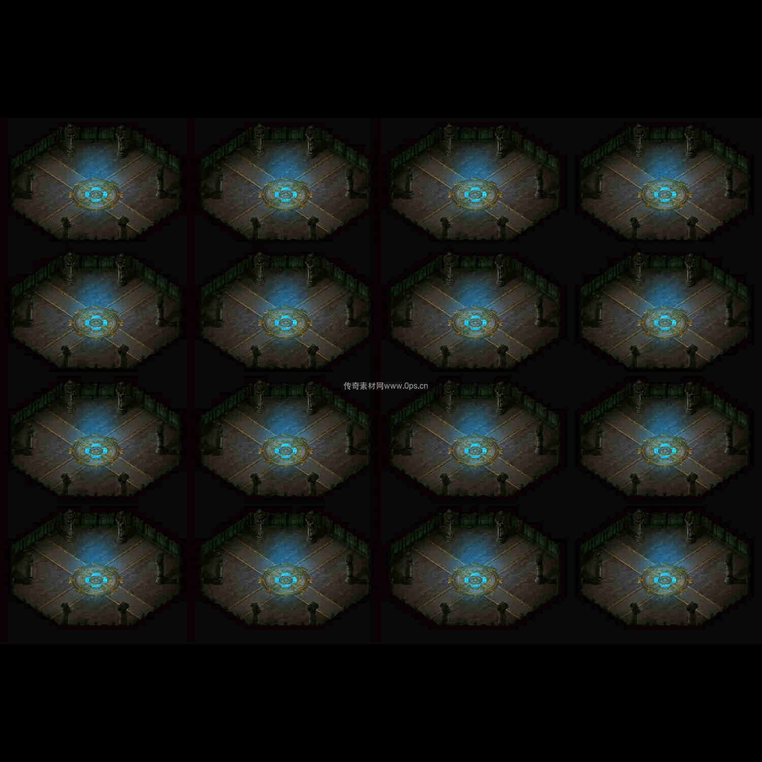 格子棋盘系列地图0019