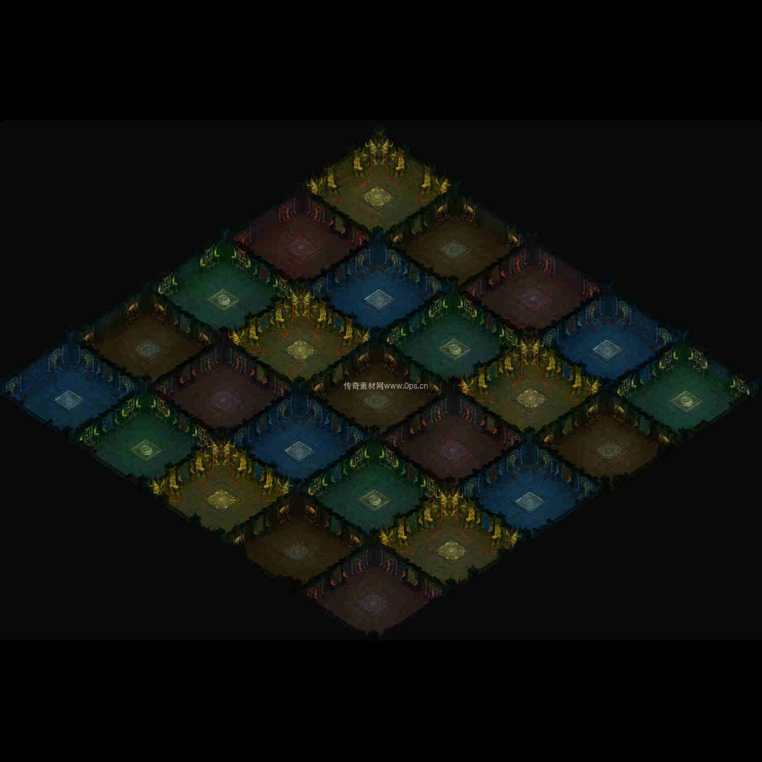 格子棋盘系列地图0020