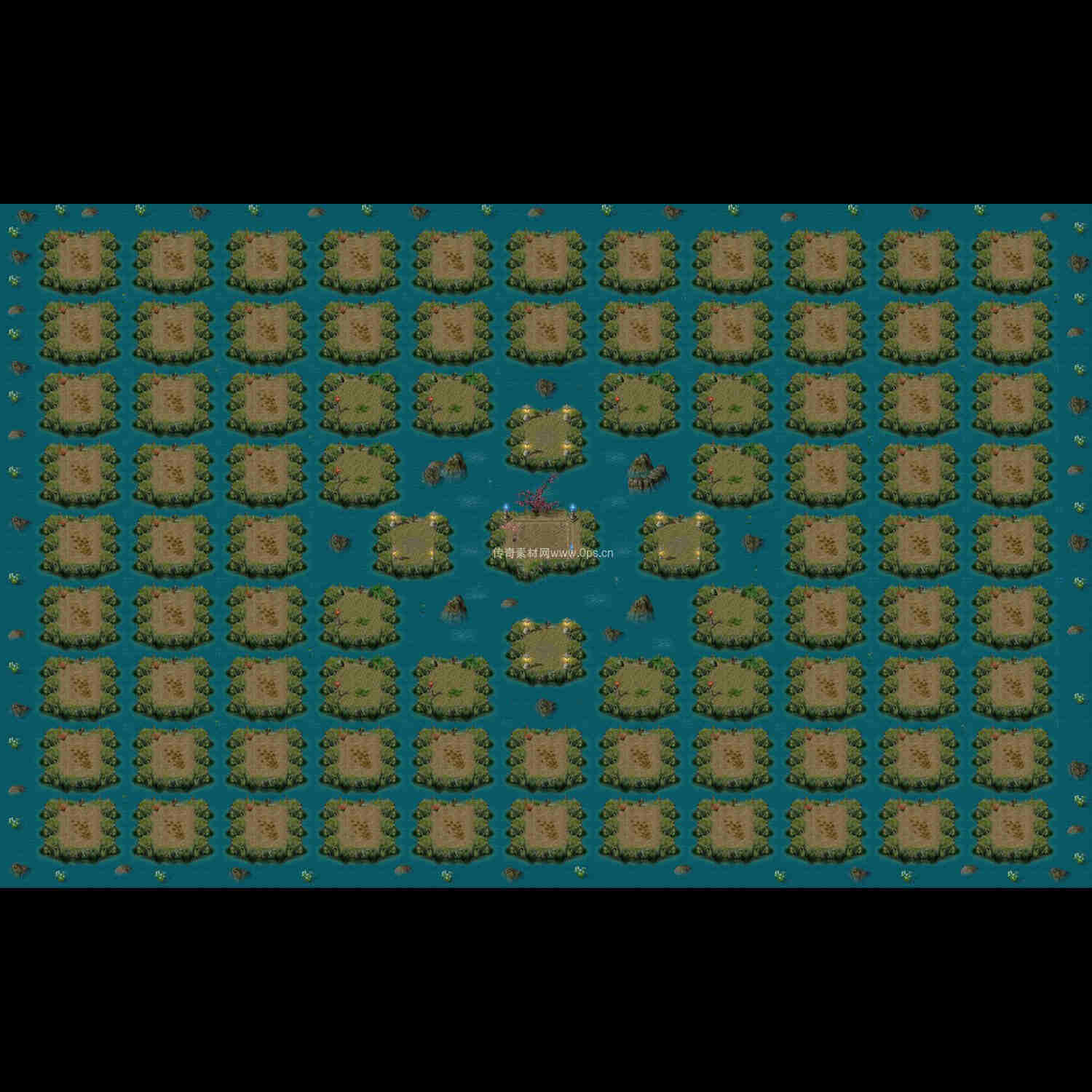 格子棋盘系列地图0024