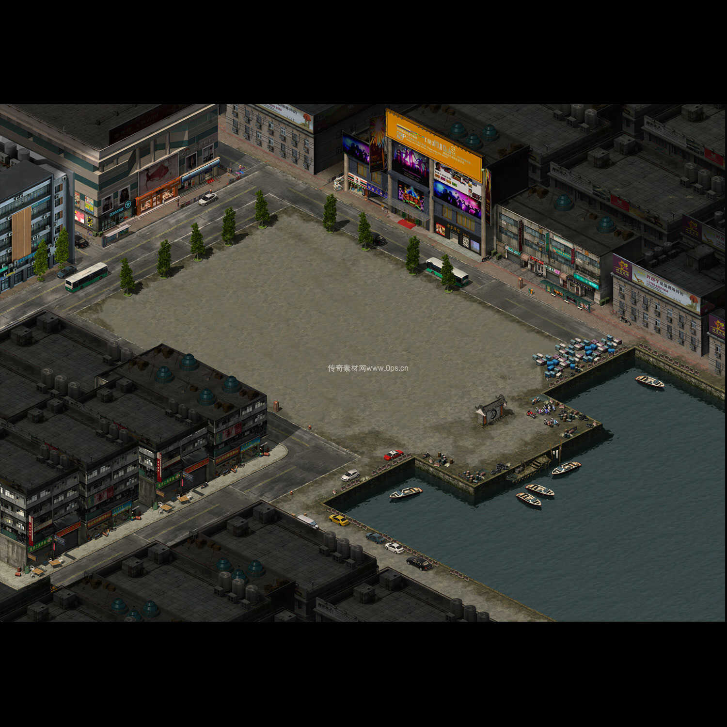 现代风格系列地图1