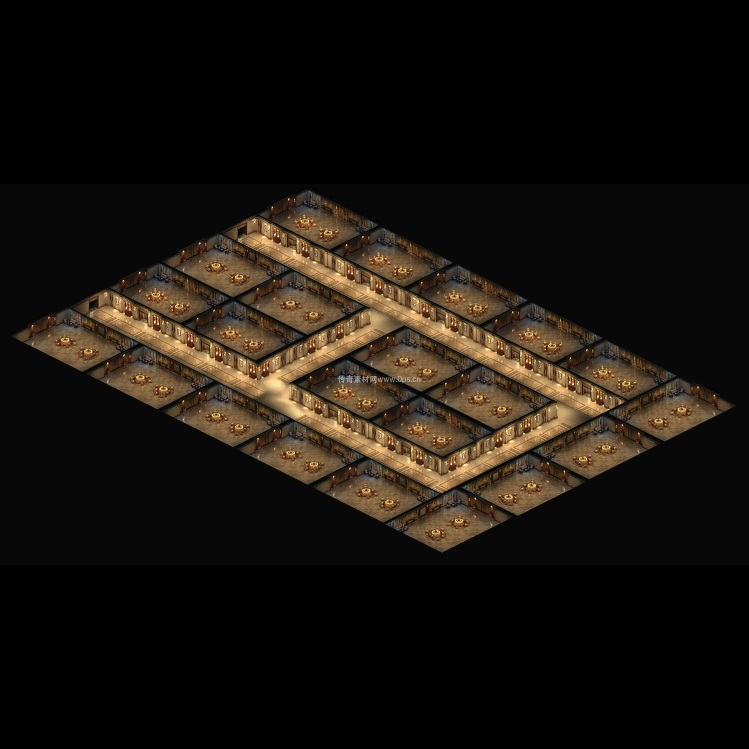 现代风格系列地图2