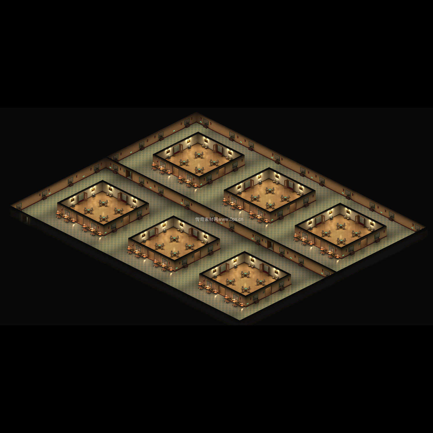 现代风格系列地图3