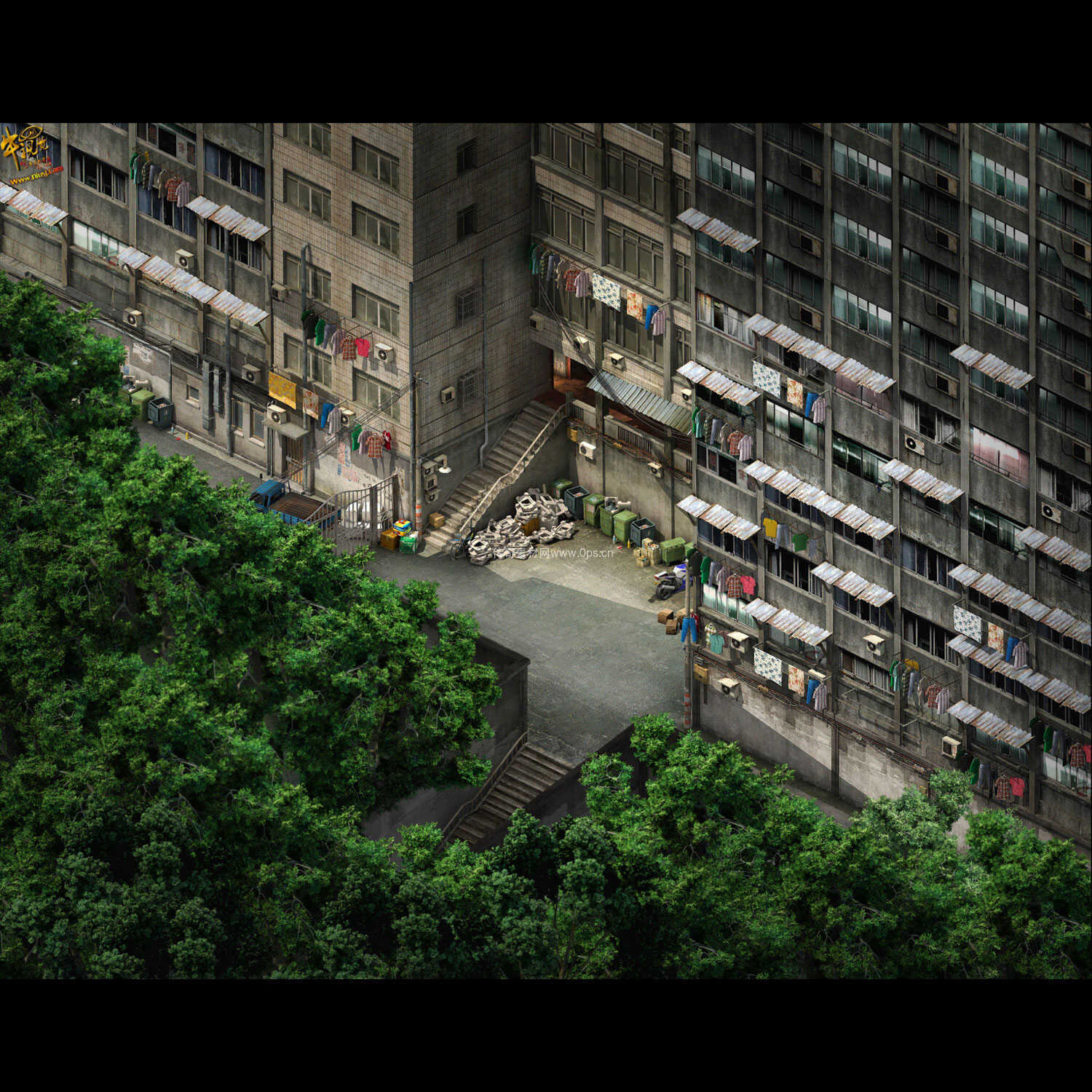 现代风格系列地图4