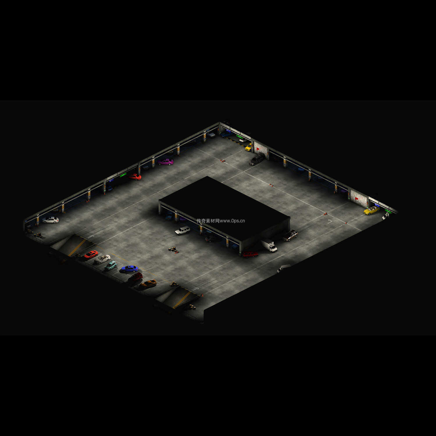 现代风格系列地图6