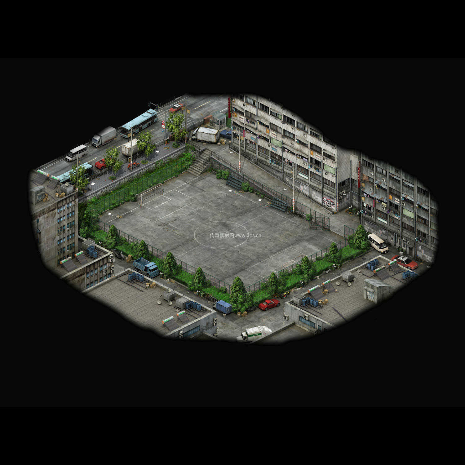 现代风格系列地图7