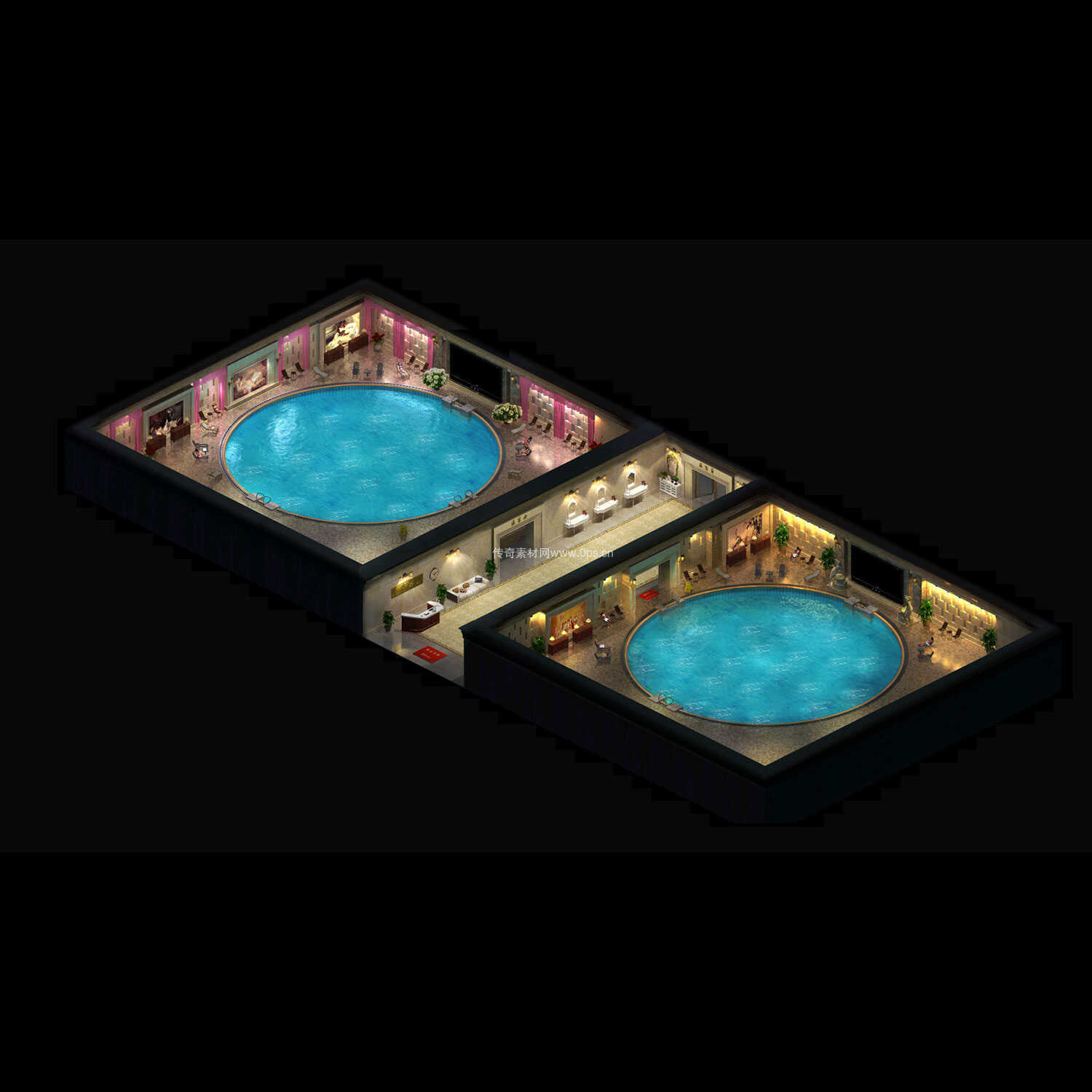 现代风格系列地图10